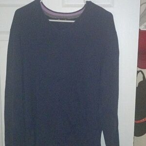 Blue V neck Sweater